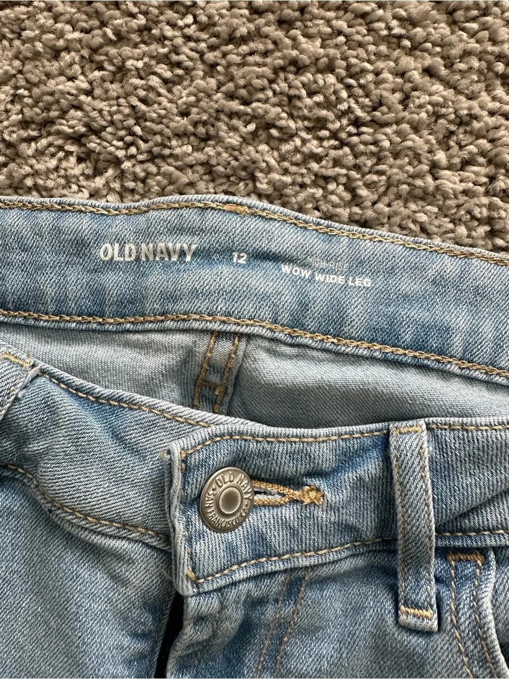 Old Navy Women’s High-Waisted Wow Wide-Leg Jeans